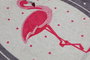 Mijölnir Chile Flamingo Juego de alfombras de baño Multicolor